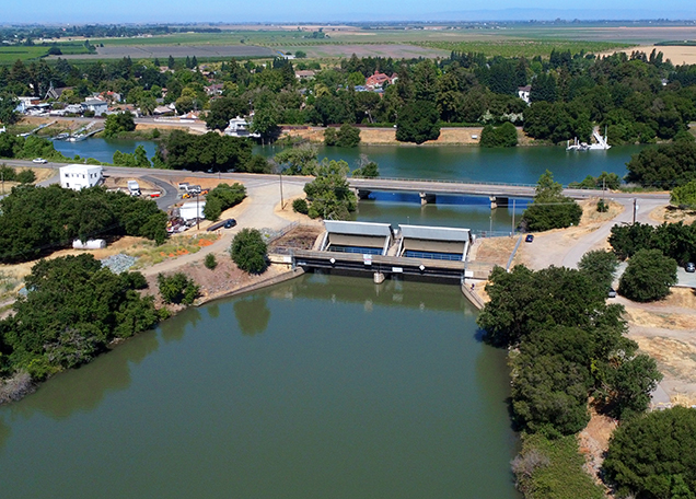 The Delta Cross Channel Gates